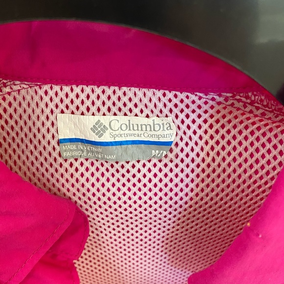 Hot Pink Columbia Fishing Shirt | M - Picture 2 of 2